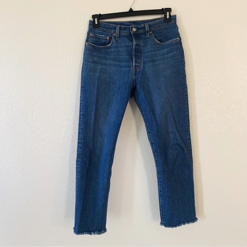Levi’s 501 Raw Hem Jeans